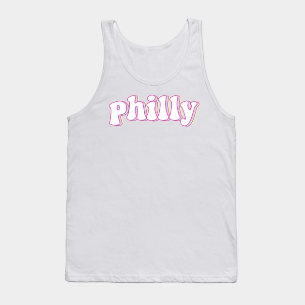 Philly Retro Tank Top by lolosenese